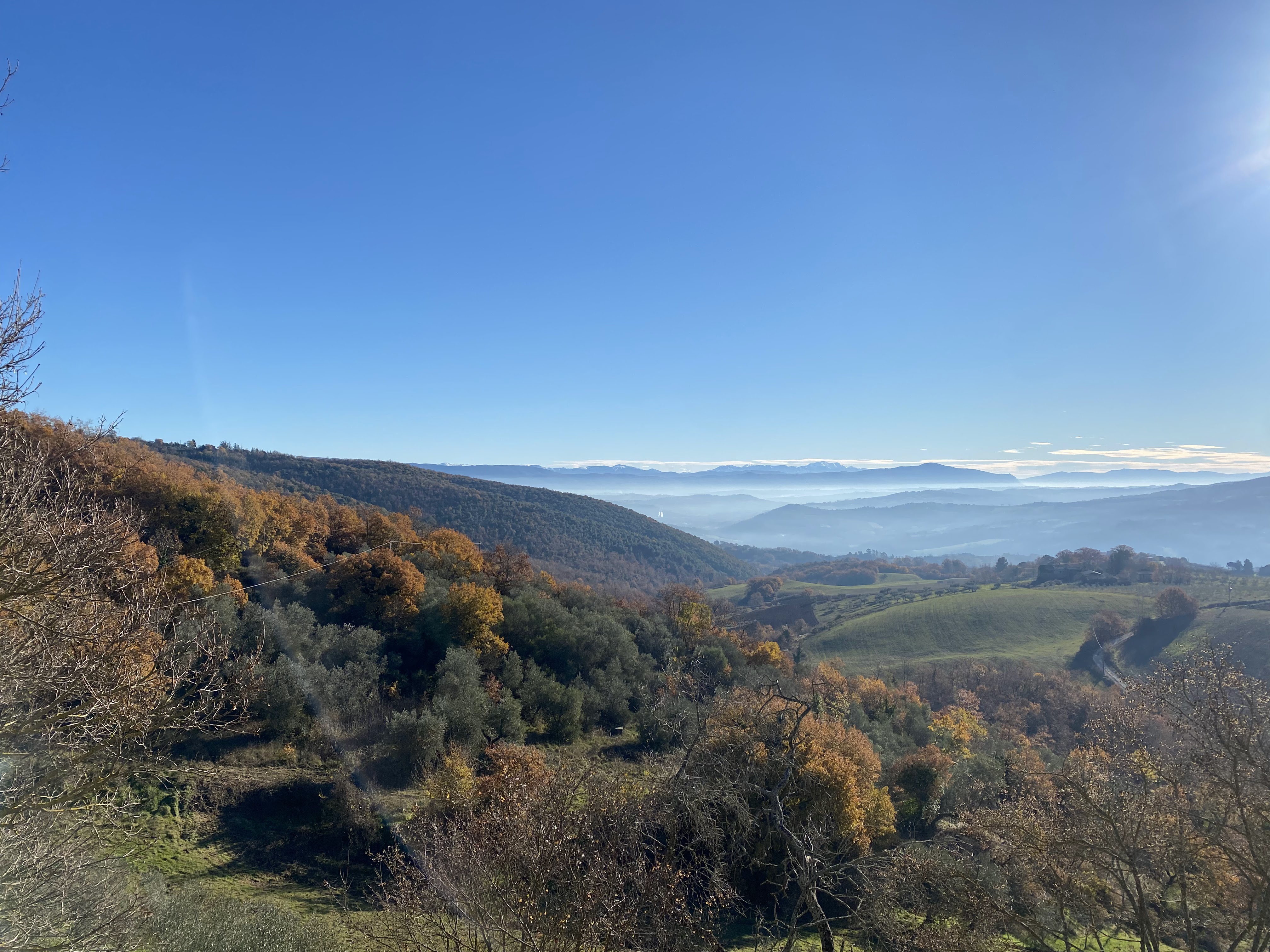 Bella vista a mattina
